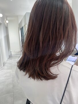 マッシュ 天王寺あべの(MASHU) ラベンダーブラウン×レイヤーカット