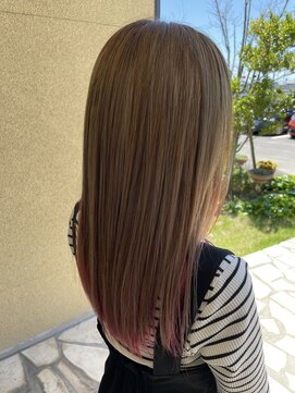 アフェクテュー 春日店(affectueux) 20代30代40代インナーカラースタイル