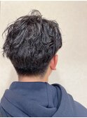 緩め無造作パーマ  @木原  8.30