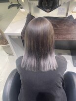 フォルテ 城北店&nbsp;デザインカラー/レイヤーカット/ウェットヘア/オリーブベージュ