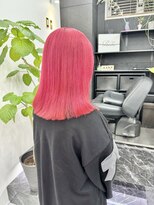 チュダック(ChuDuck)&nbsp;韓国風《ベリーピンク》ハイトーン/ケアブリーチ/ダブルカラー