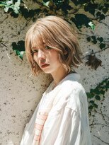 らふる 外ハネ ニュアンスウェーブボブ