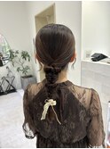 《Zina福岡天神》編み下ろしヘアセット