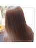 【美髪矯正フルコース/ハリウッドTR仕上げ◎】髪質改善ストレート＋カラー