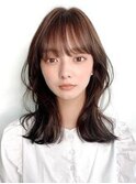 ロングレイヤーグレージュカラー美肌カラー透明感20代30代銀座