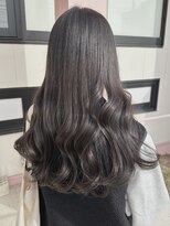 ワークスヘアー(WORKS HAIR)&nbsp;ラベンダーグレー ブリーチなしダブルカラー