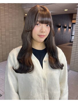 ガーランド(Girland) 【girland】チョコレートカラー 韓国風/レイヤーカット