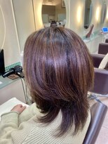 松本平太郎美容室 土浦パートワン(PART1)&nbsp;大人ミディアムくびれスタイル　30代40代50代60代　土浦
