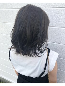 ヘアーデザイン シーベル(HAIR DESIGN SEA BELLE) 暗髪ブルージュ