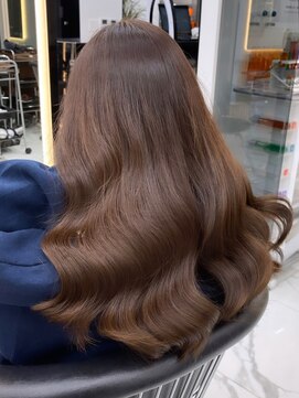 ラピス 福岡天神店(Lapis) ナチュラルブラウンカラー/髪質改善