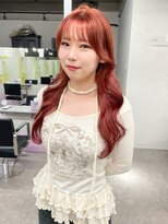 アロ 大阪梅田(alo)&nbsp;【momoa】コーラルオレンジカラー