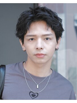 ディッセンバー 渋谷(December) ◎メンズ マッシュ ニュアンスパーマ 束感 メンズカット