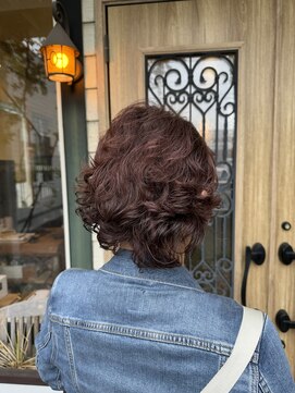 チョコレート(chocolate) 髪質改善大人可愛い20代30代40代50代ショートボブ