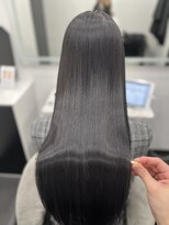 ピリオド 松阪(Period.) ロングヘアーグレージュ髪質改善 松阪美容室