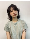 ウルフパーマ/くびれヘア/ニュアンスパーマ[横浜/横浜駅]