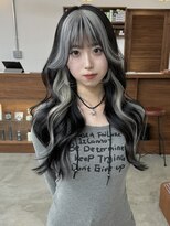 リヴ ウメダ(LIV umeda)&nbsp;デザインカラー/ホワイトシルバー/ケアブリーチ/梅田ハイトーン