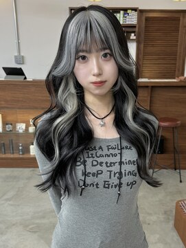 リヴ ウメダ(LIV umeda) デザインカラー/ホワイトシルバー/ケアブリーチ/梅田ハイトーン