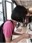 【ami style】大人ボブ　あごラインボブ