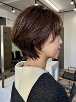 インセプション 銀座(INCEPTION)&nbsp;丸みショート・ボブ/丸顔/前髪なし/絶壁解消/20代/30代/長め