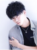 前下がりスウィート無造作マッシュ