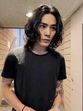 マイロ(mailo) メンズミディアムグランジパーマ