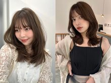 【rica】小顔見せカットと透明感カラーで大人可愛いStyle。今っぽ上品ヘアはお任せください◎　@rrrica