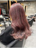 ピンクブラウン/ミディアムレイヤー