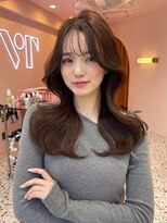 ボタン シブヤ(VOTAN SHIBUYA)&nbsp;当日予約可能/顔まわり/内巻き/20代/10代/グレージュ