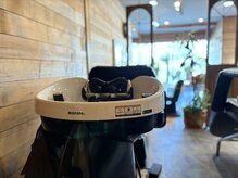 植物の緑を感じながら癒やしのお時間をお過ごしいただけます