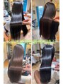 アオトーキョー 二子玉川(ao.tokyo) 大人気のメテオ髪質改善ストレート。ロング/美髪/艶髪