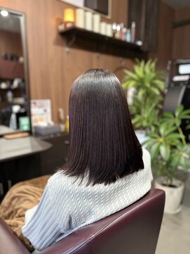 アオイ(Aoi) 白髪染め/酸性ストレート/髪質改善ストレート