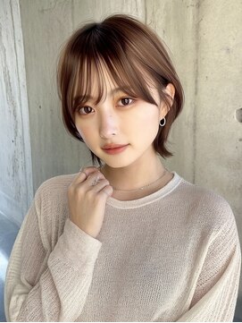 ミー 岡崎(mii) miiナチュラルワンカールウルフショート