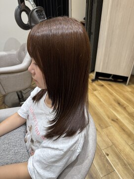 フィゼル あべのルシアス店(Aujua fizelle) 顔周りレイヤー