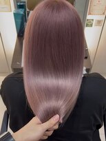 ブルーテーフ(Bleu Terre)&nbsp;盛岡【ブリーチピンクベージュ】ブリーチ技術お任せください◎