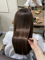 アンフィニー 銀座(ANFINI)&nbsp;白髪　縮毛矯正　パサつき　20代　30代　40代　50代