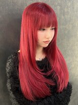 デザインサロンリア(design salon Lia)&nbsp;ウィンターちゃん風レッドカラー
