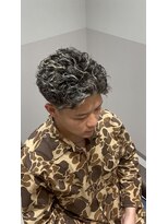 サロウィン 熊本上通り店(SALOWIN)&nbsp;ラルフカール×金メッシュ