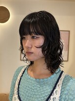 ラヴィズム 栄店(LUVISM)&nbsp;ミディアム/ボブ/レイヤー/顔周りレイヤー/パーマ/艶カラー