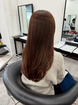 アース 青葉台店(HAIR&MAKE EARTH)&nbsp;柔らかく色づく。洗練されたブラウン【青葉台】