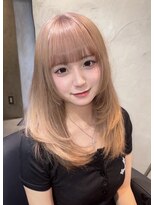 ミミ 池袋 要町(mimi) 【mimi】ミルクティー×レイヤーカット