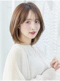 東京　東銀座　銀座　ミディアムレイヤーひし形　髪質改善　