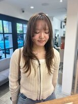 リサヘアーデザイン(RISA HAIR DESIGN)&nbsp;ブリーチカラー/透明感カラー/ブラウン/秋カラー/西新/百道