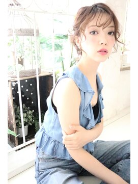 ケアシンサイバシ(CARE shinsaibashi) 結婚式お呼ばれ☆二次会ヘア」大人可愛いヘアアレンジ