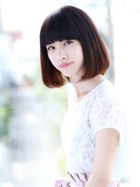 レガーミ(Legami)&nbsp;厚めバング大人可愛い暗髪・小松菜奈風ボブ☆