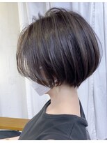 アヴァロン(AVALON) 【mag】絶壁解消!大人ひし形ショートボブ/30代/40代【中村】