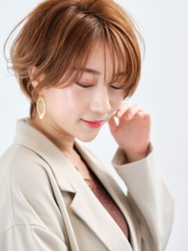 ヘアサロン アティリー(Hair Salon Attirer) 西梅田/ボブ/グレーベージュ/白髪ぼかし【Attirer飯田裕之】