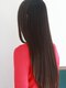 エイム ヘア デザイン 町田店(eim hair design)の写真/【縮毛矯正コース¥11000～】嬉しいロング料なし♪ダメージを抑え真っ直ぐ過ぎないストレートヘアに![町田]