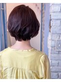 上品なラベンダーブラウン
