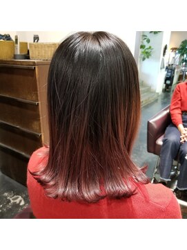 サラジュ 西宮北口店(SARAJU) ■ピンクグラデーション【峯口 弘憲】