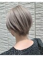 ヘアーメイクガーデン(hair&make garden) ショートカットとハイトーンも相性抜群です！